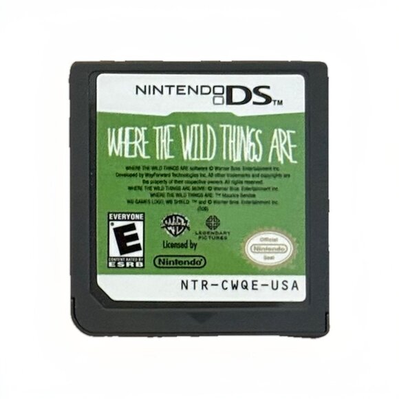 Nintendo DS - Where the Wild Things Are - CIB Complete In Box Tested Working - Picture 3 of 11
